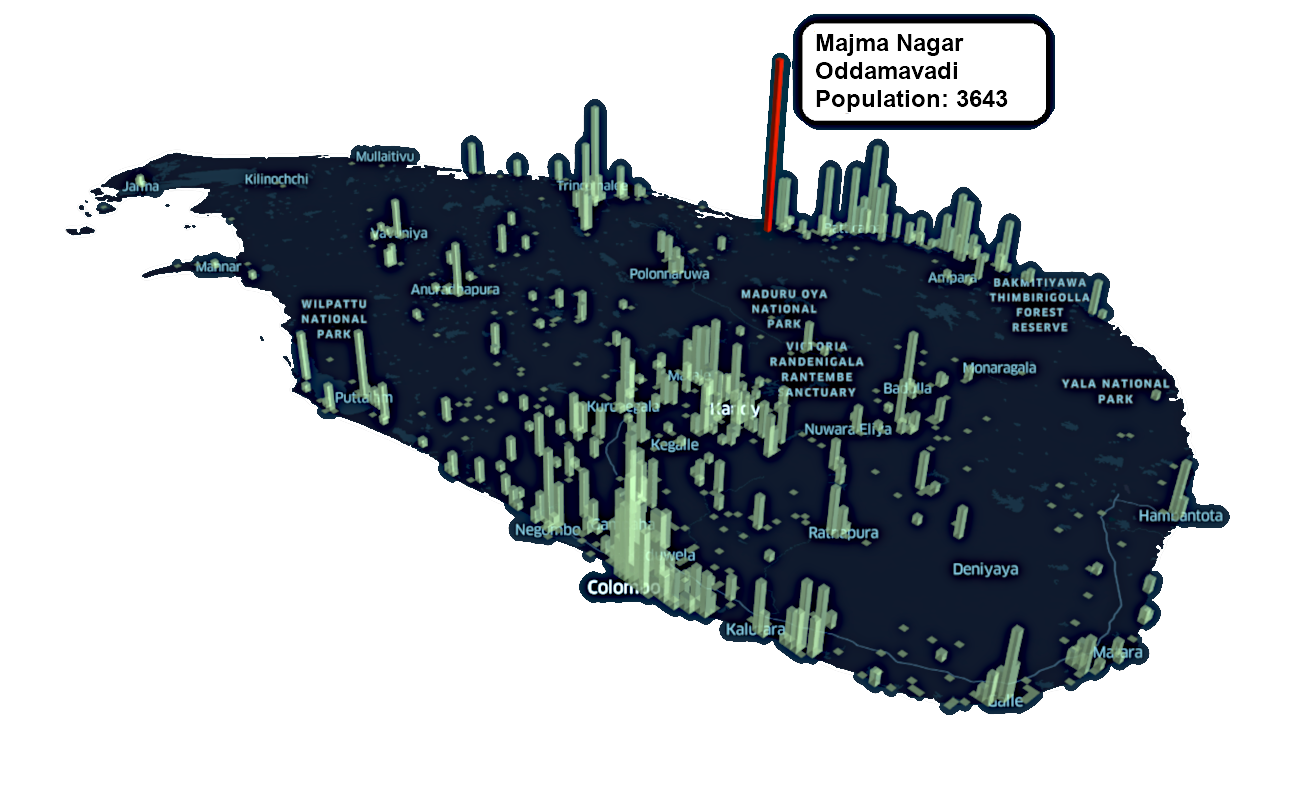 Mapped out, this is what the data shows us.